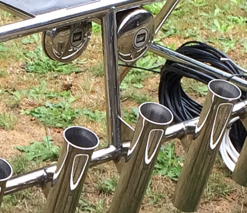 NW of the Brink NEW STAINLESS ARCH/ROD HOLDERS Bloodydecks